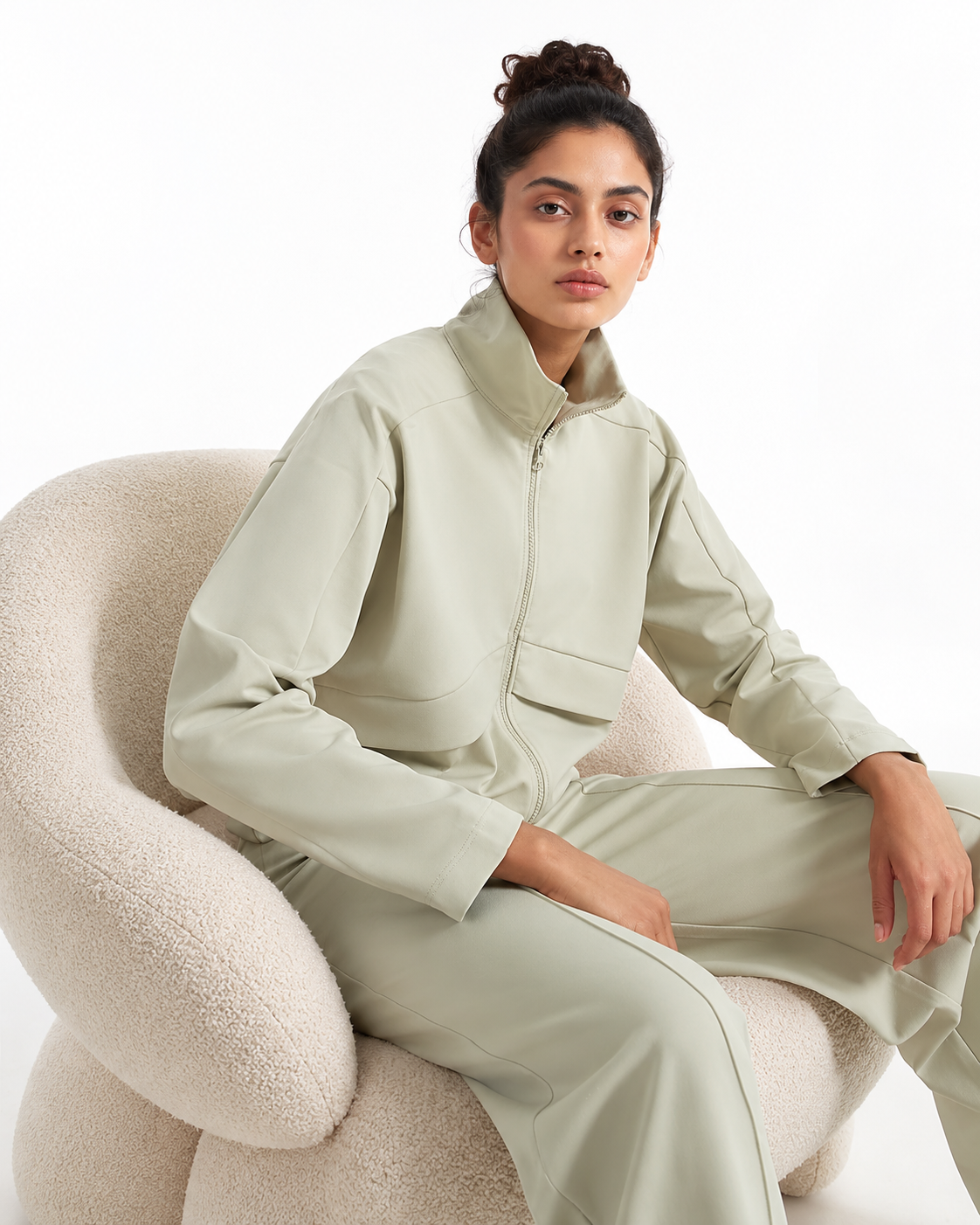 Women Co-ord Set Stone