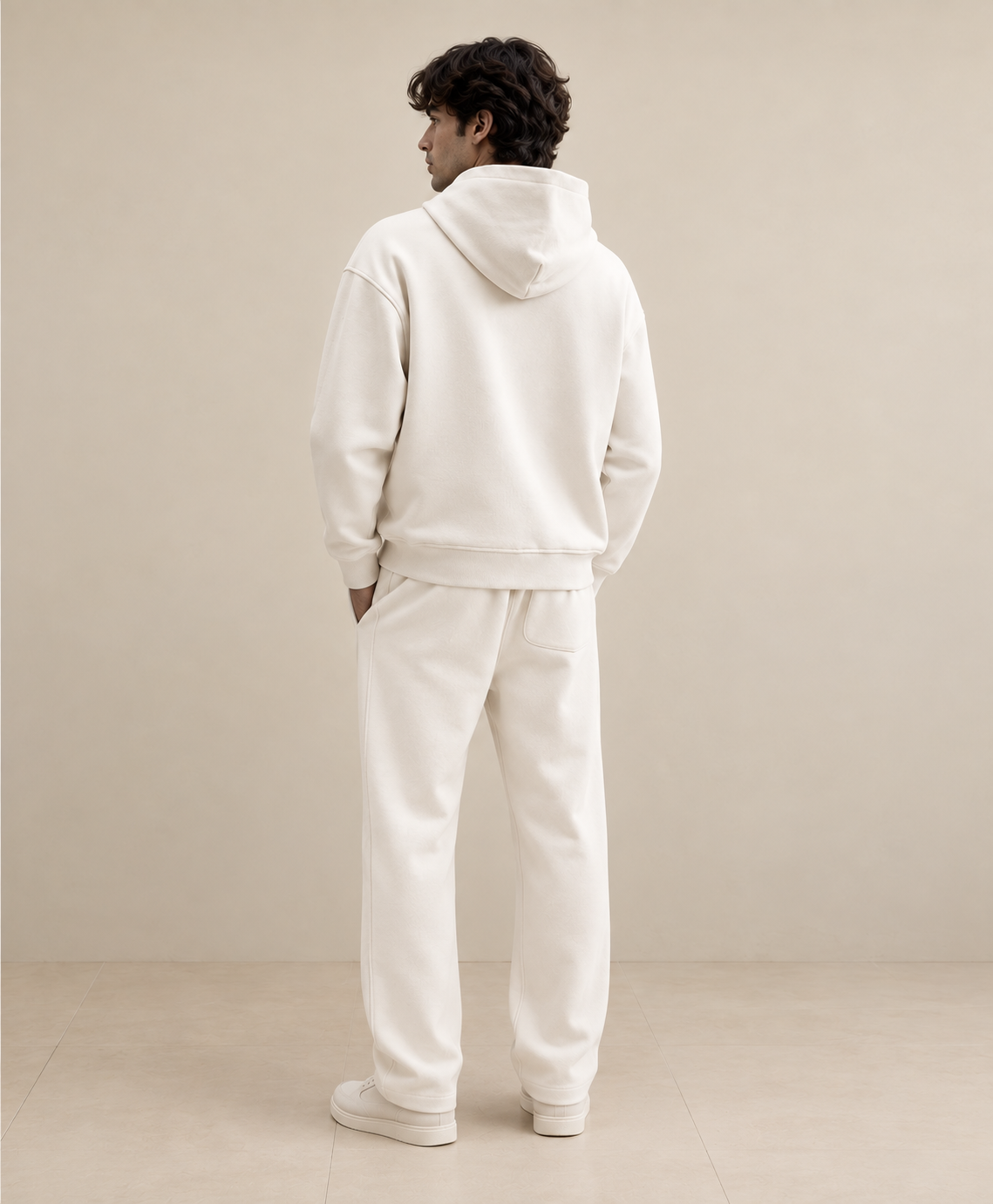 Men Co-ord Set White