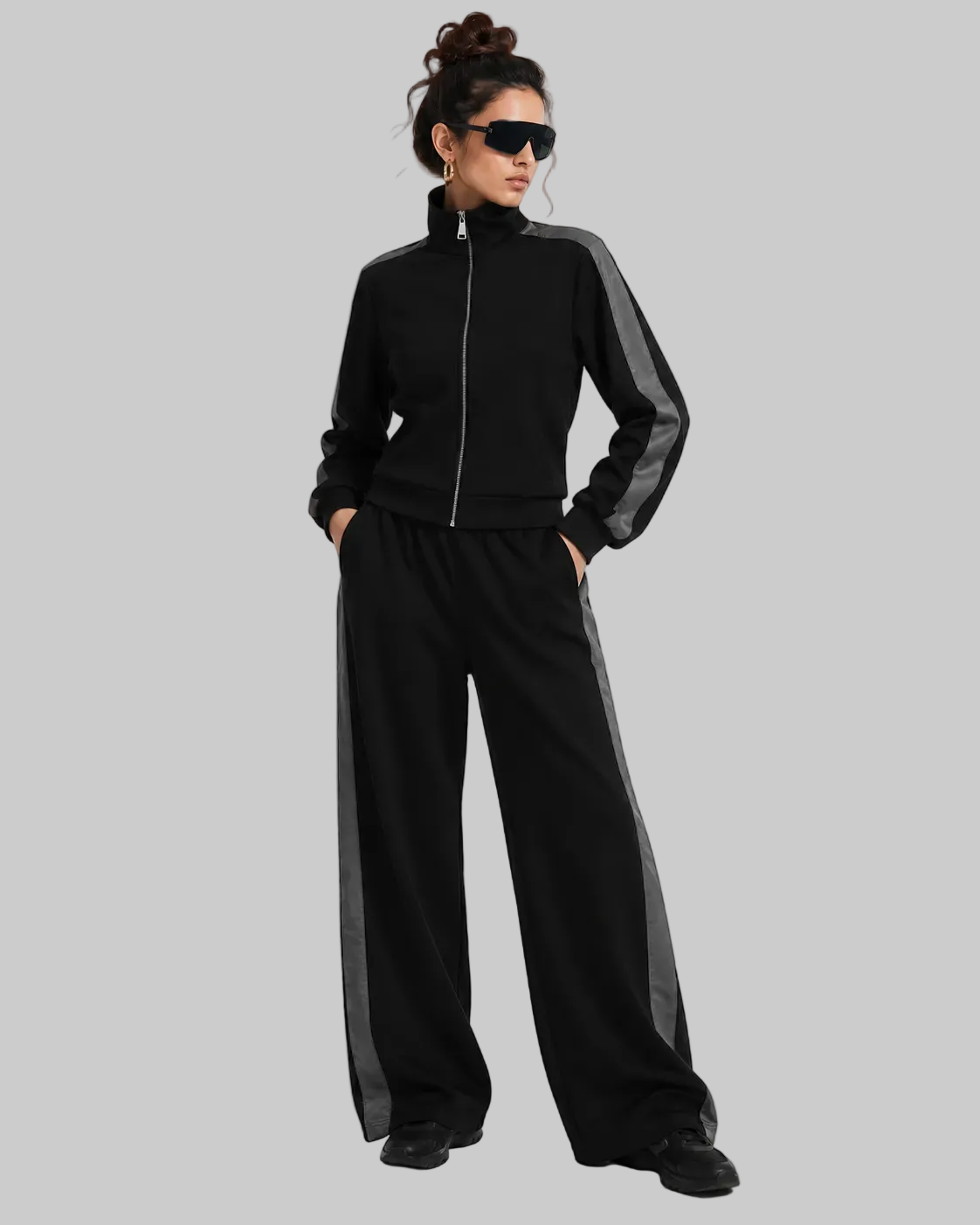 Women Co-ord Set Black