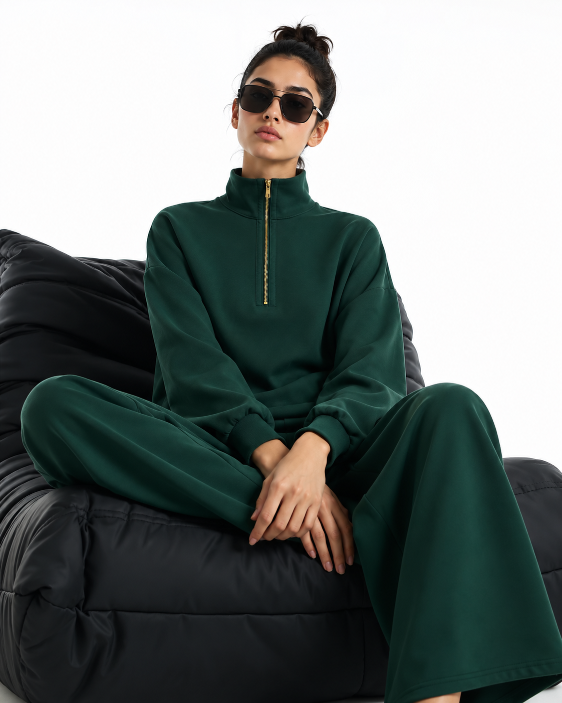 Women Co-ord Set Green