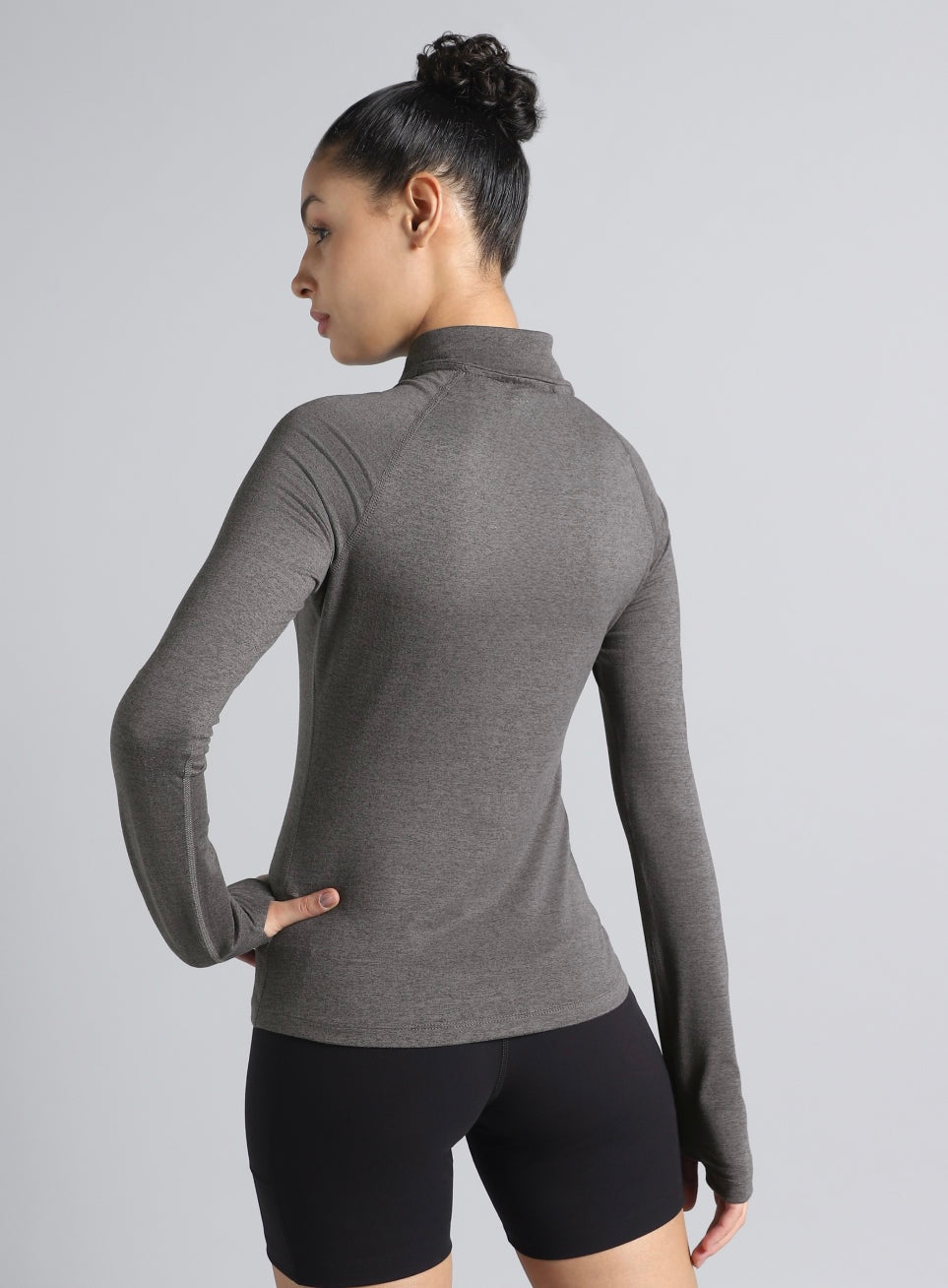 Womens Half Zip Sweatshirt