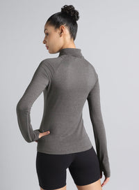 Womens Half Zip Sweatshirt