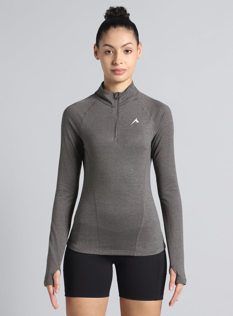 Womens Half Zip Sweatshirt