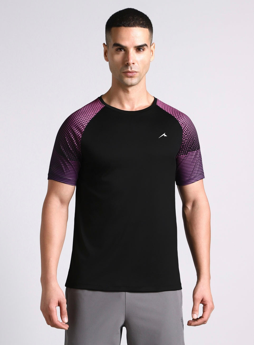 Mens Pop Up T-Shirt BLACK/LIME