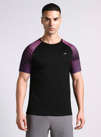 Mens Pop Up T-Shirt BLACK/LIME