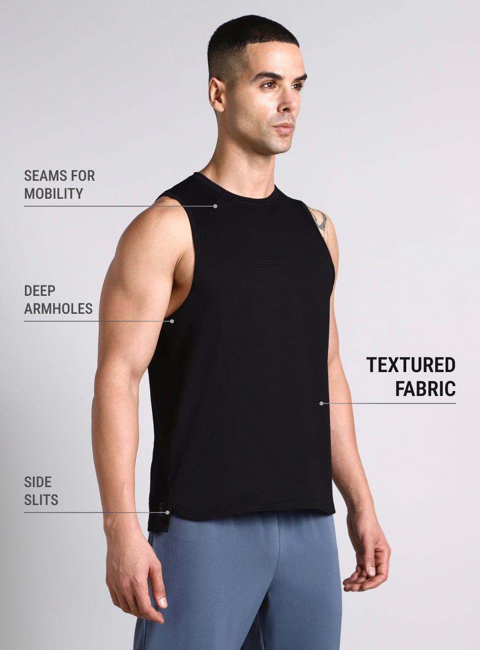 Mens Runners Tank