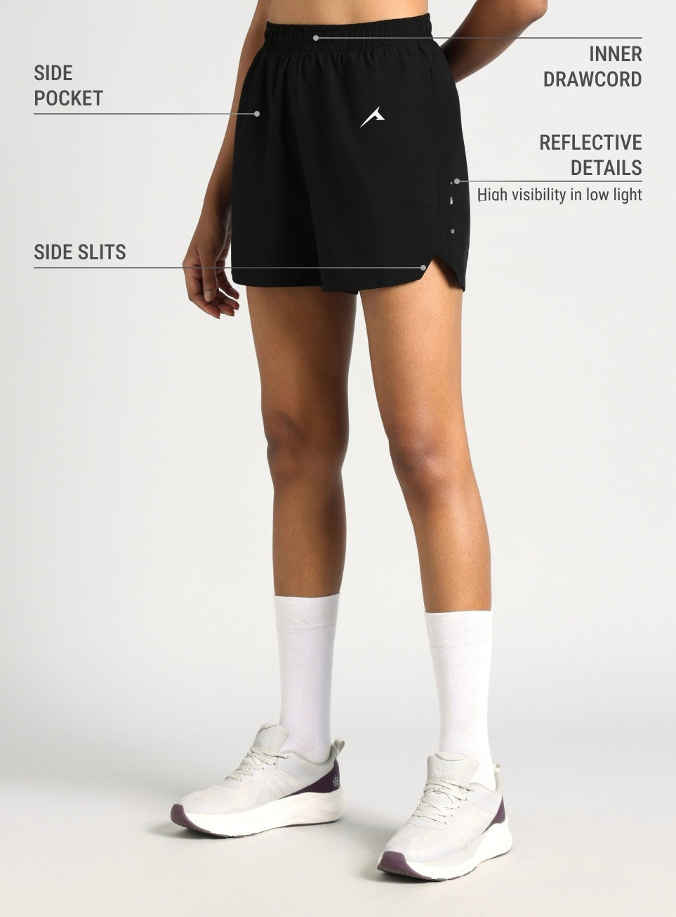 Women After Dark Running Shorts