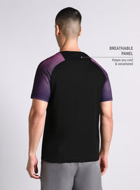 Mens Pop Up T-Shirt BLACK/LIME