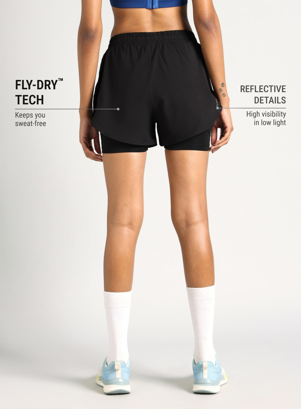 Womens Zero Strider Shorts