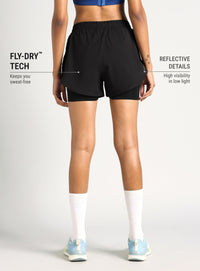 Womens Zero Strider Shorts