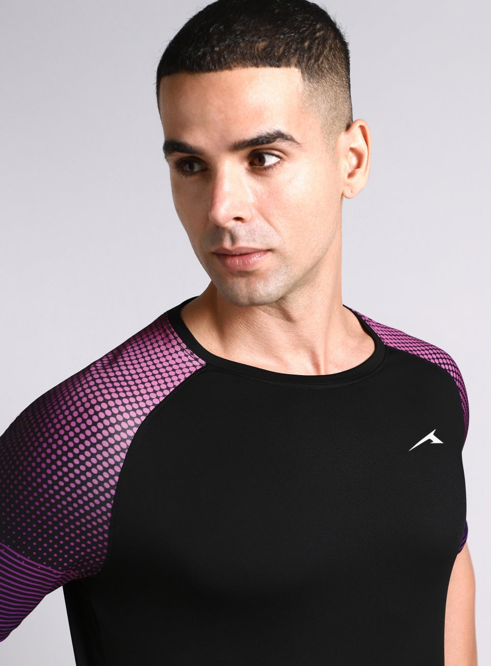 Mens Pop Up T-Shirt BLACK/LIME