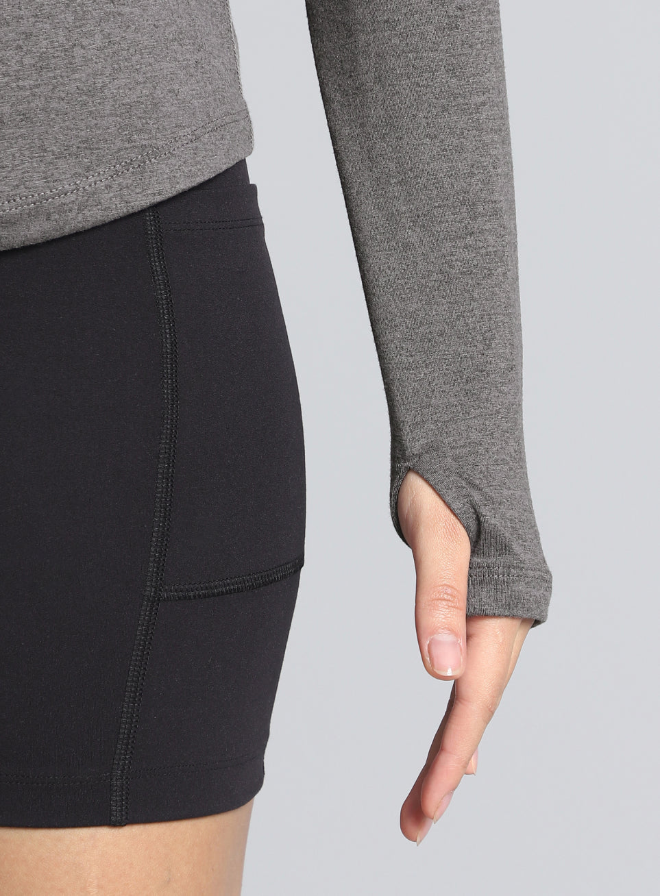 Womens Half Zip Sweatshirt