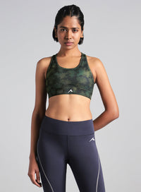 Women Urban Camo High Support Bra
