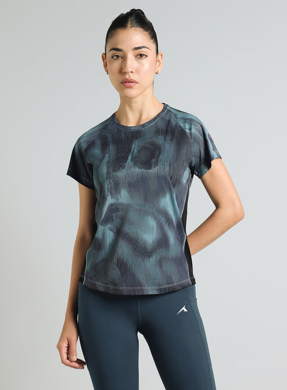 Womens Urban Camo running T-Shirt
