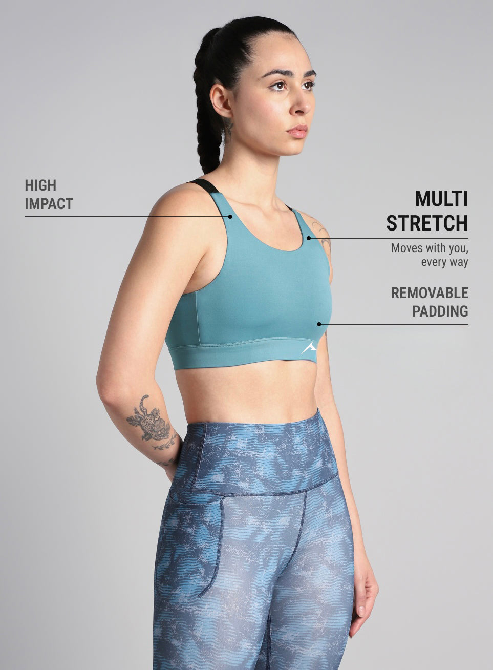 Women High Impact Running Bra