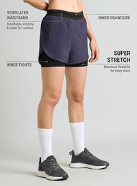 Women Urban Camo Shorts
