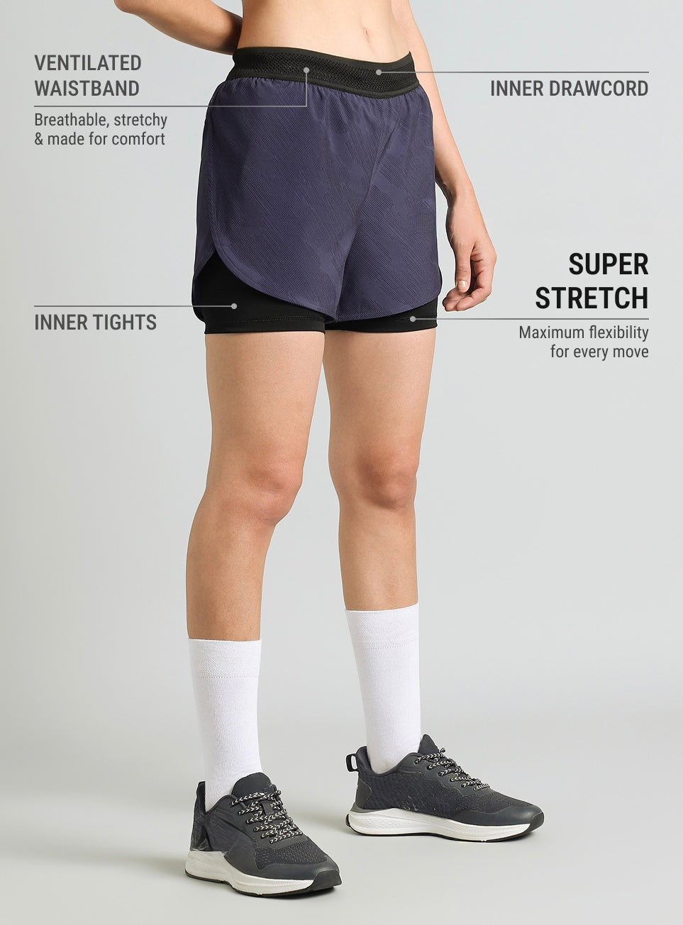 Women Urban Camo Shorts