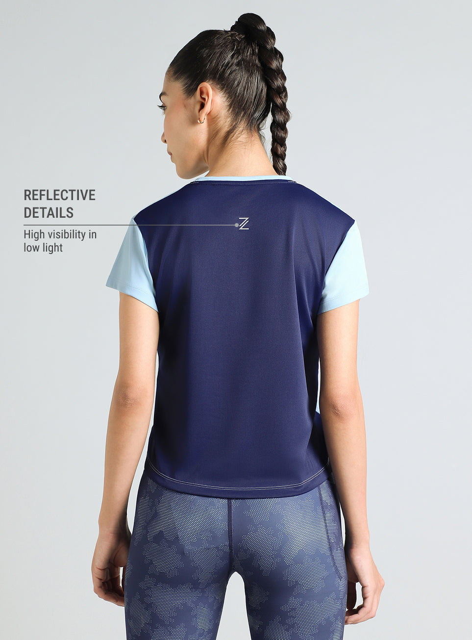 Women Running Block T-Shirt