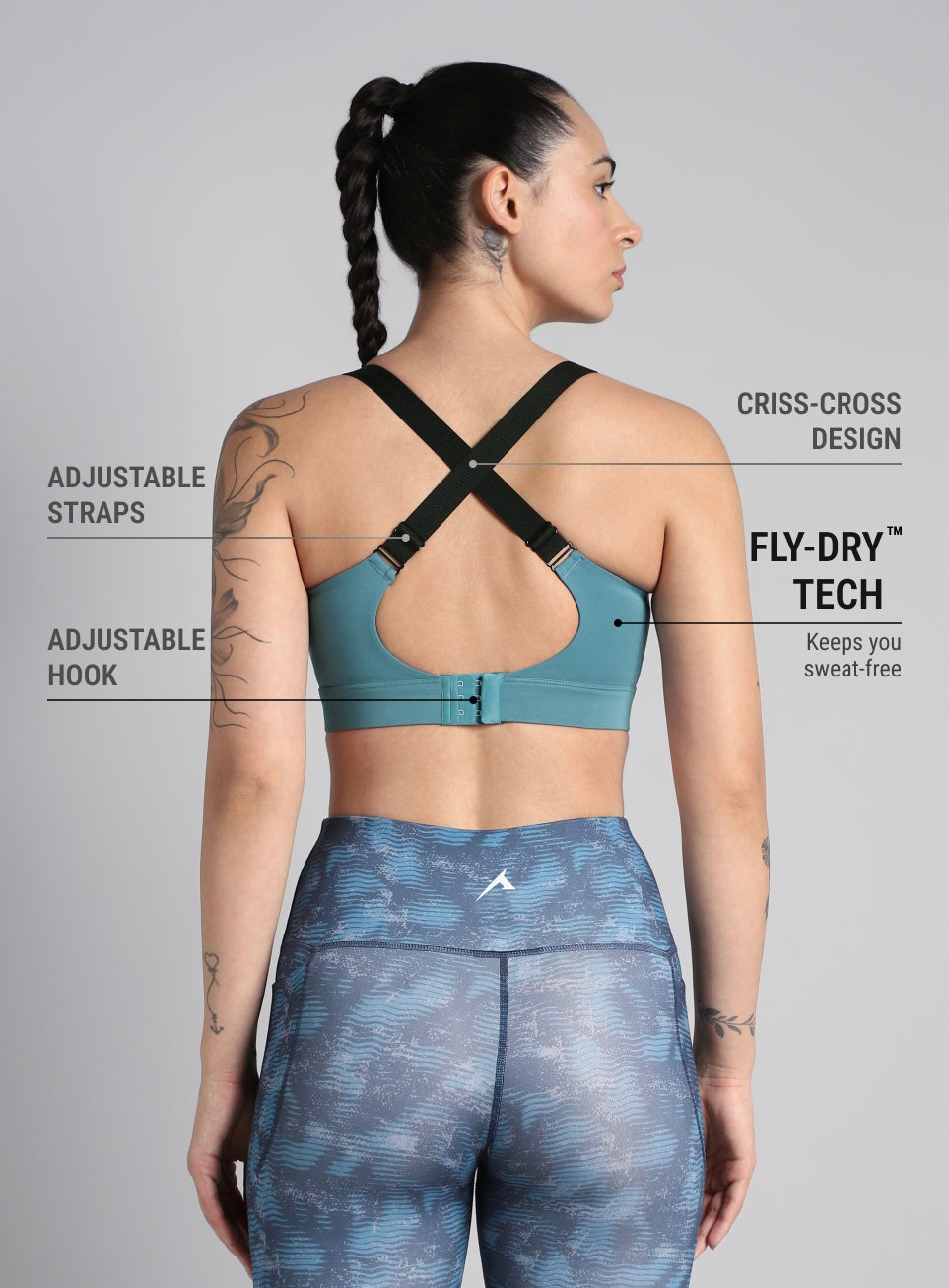 Women High Impact Running Bra