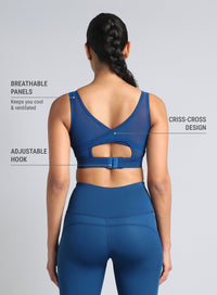 Women Cross Over High Impact Bra