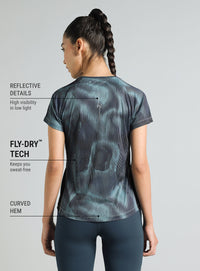 Womens Urban Camo running T-Shirt