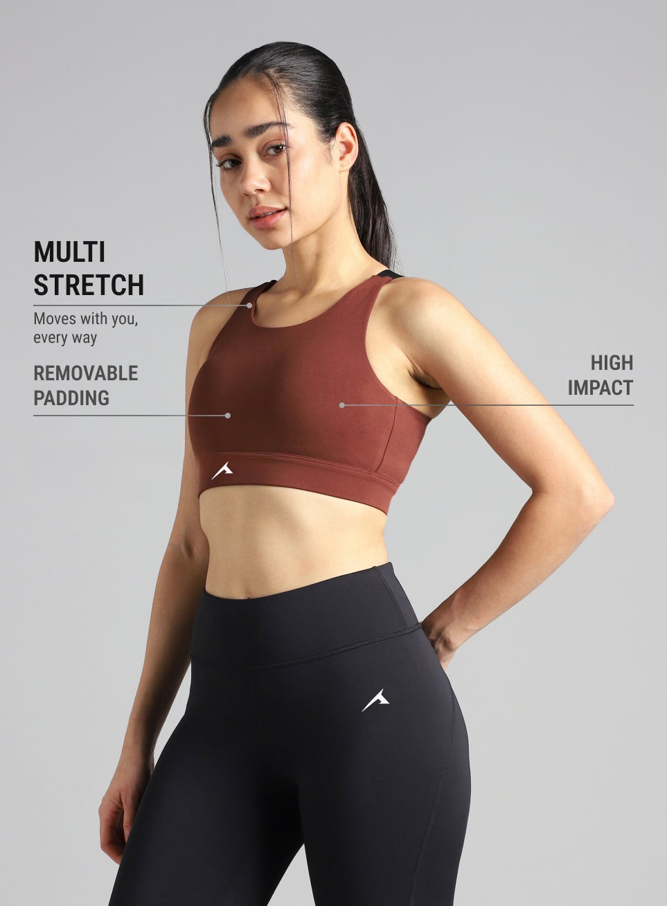 Women High Impact Running Bra