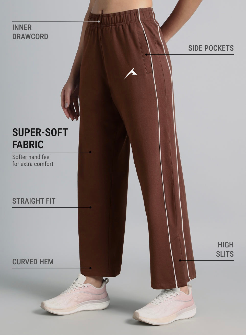 Women Community Straight Trackpants