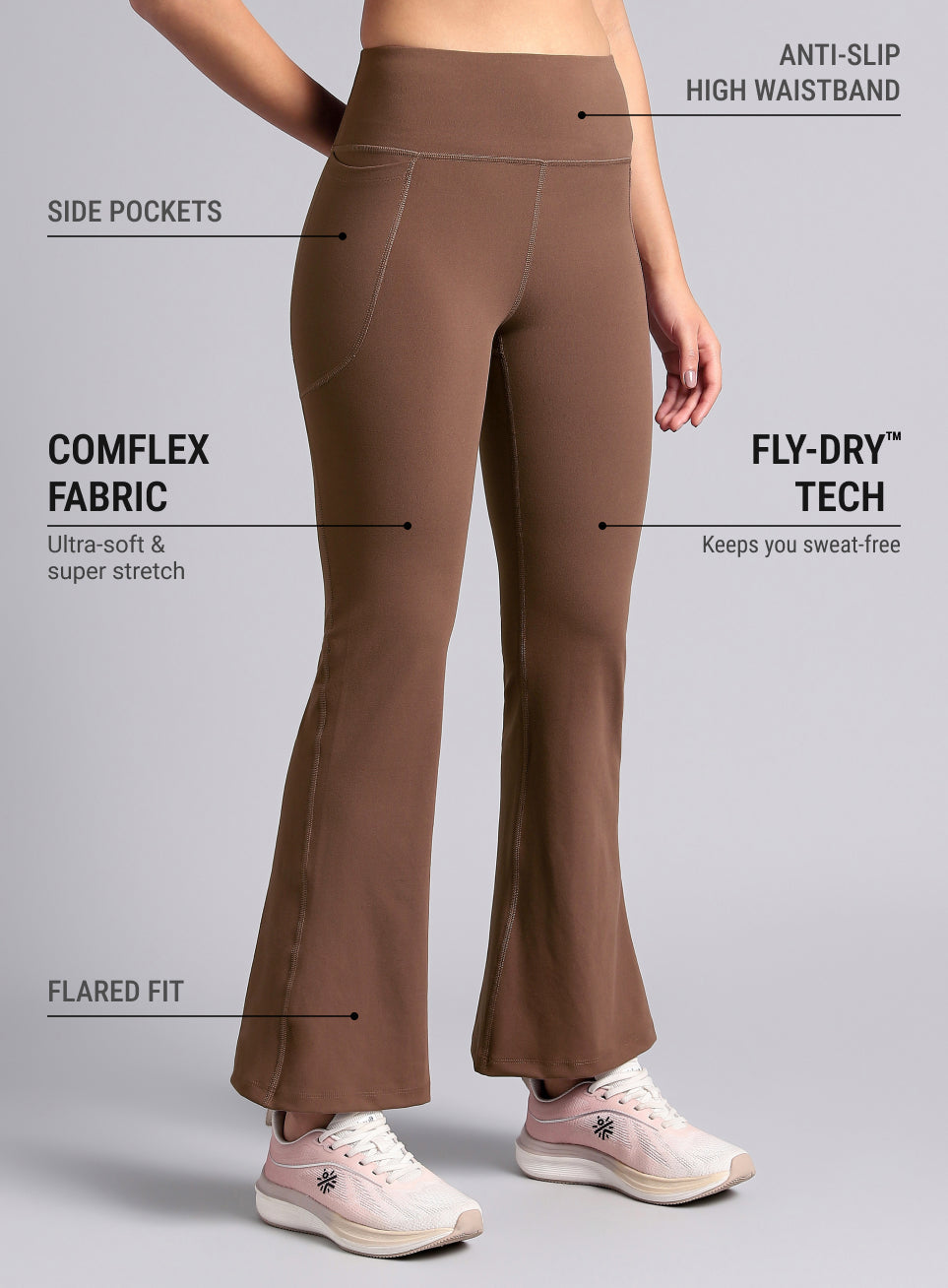 Women Performance Flare Pants