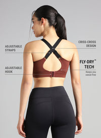 Women High Impact Running Bra