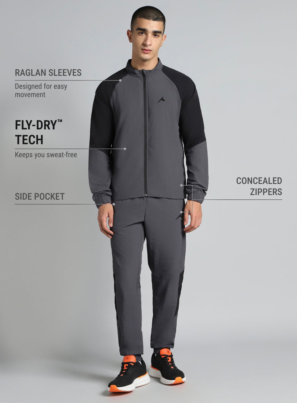 Mens Run Forward Tracksuit