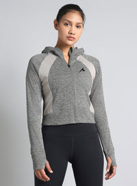 Womens Training Cropped Jacket