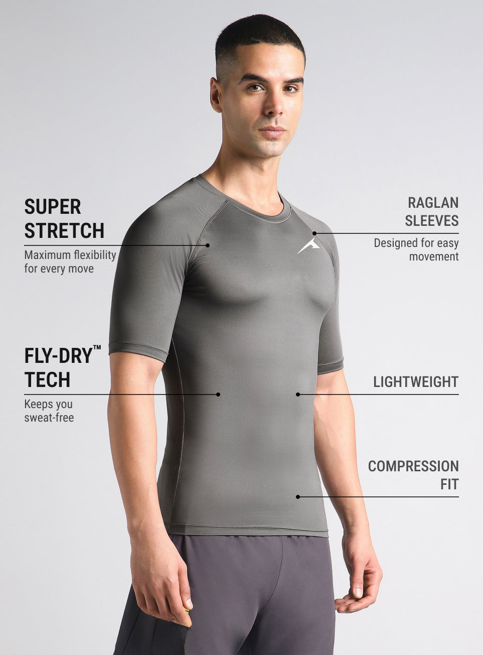 Mens Power Compression T-Shirt
