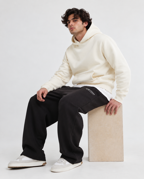 Men Hoodie White