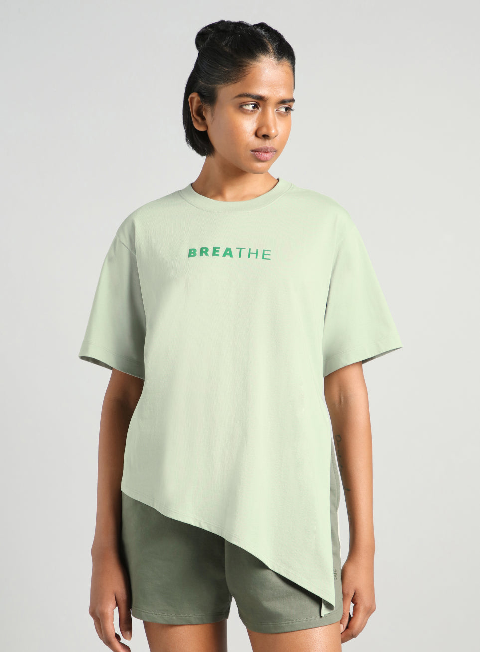 Womens Flow Side Tie up T-Shirt