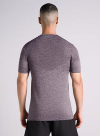 Mens Contour Seamless T-Shirt -Gray-