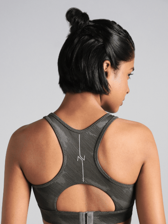 Women Urban Camo High Support Bra