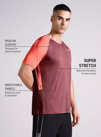 Mens Power T-Shirt (MAROON)