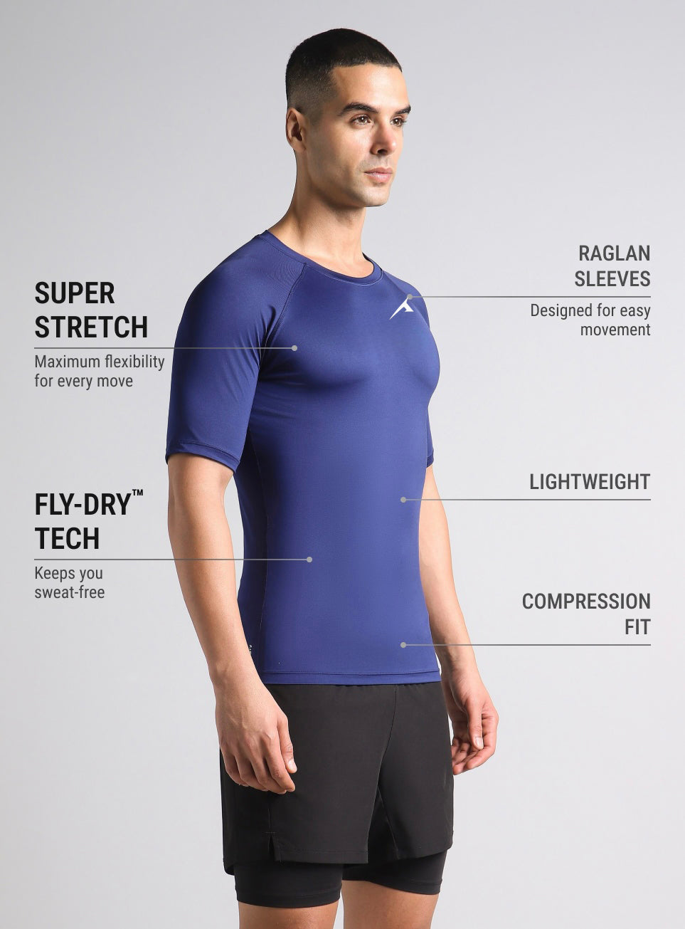 Mens Power Compression T-Shirt