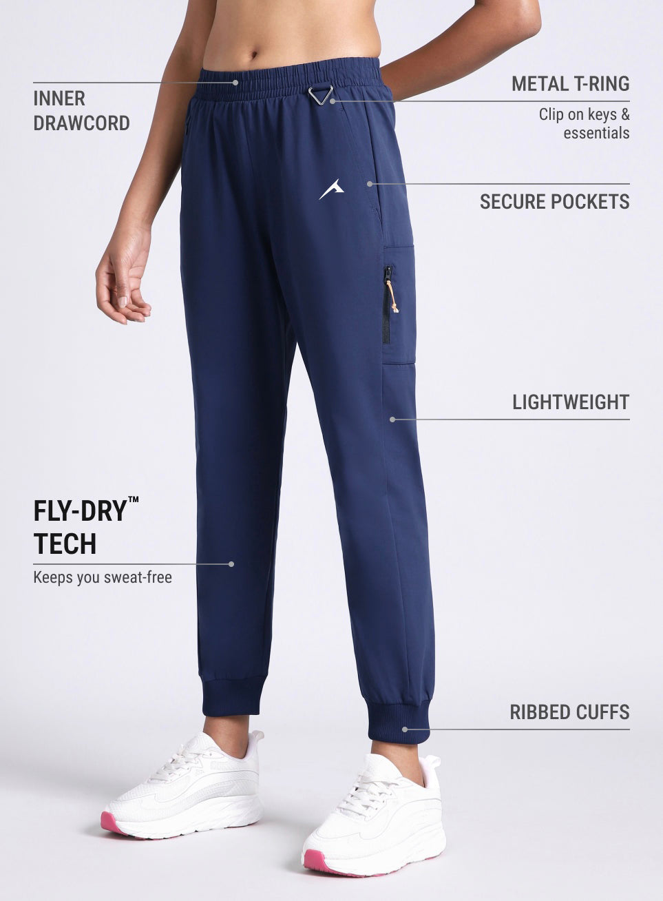 Womens Travel Trackpants