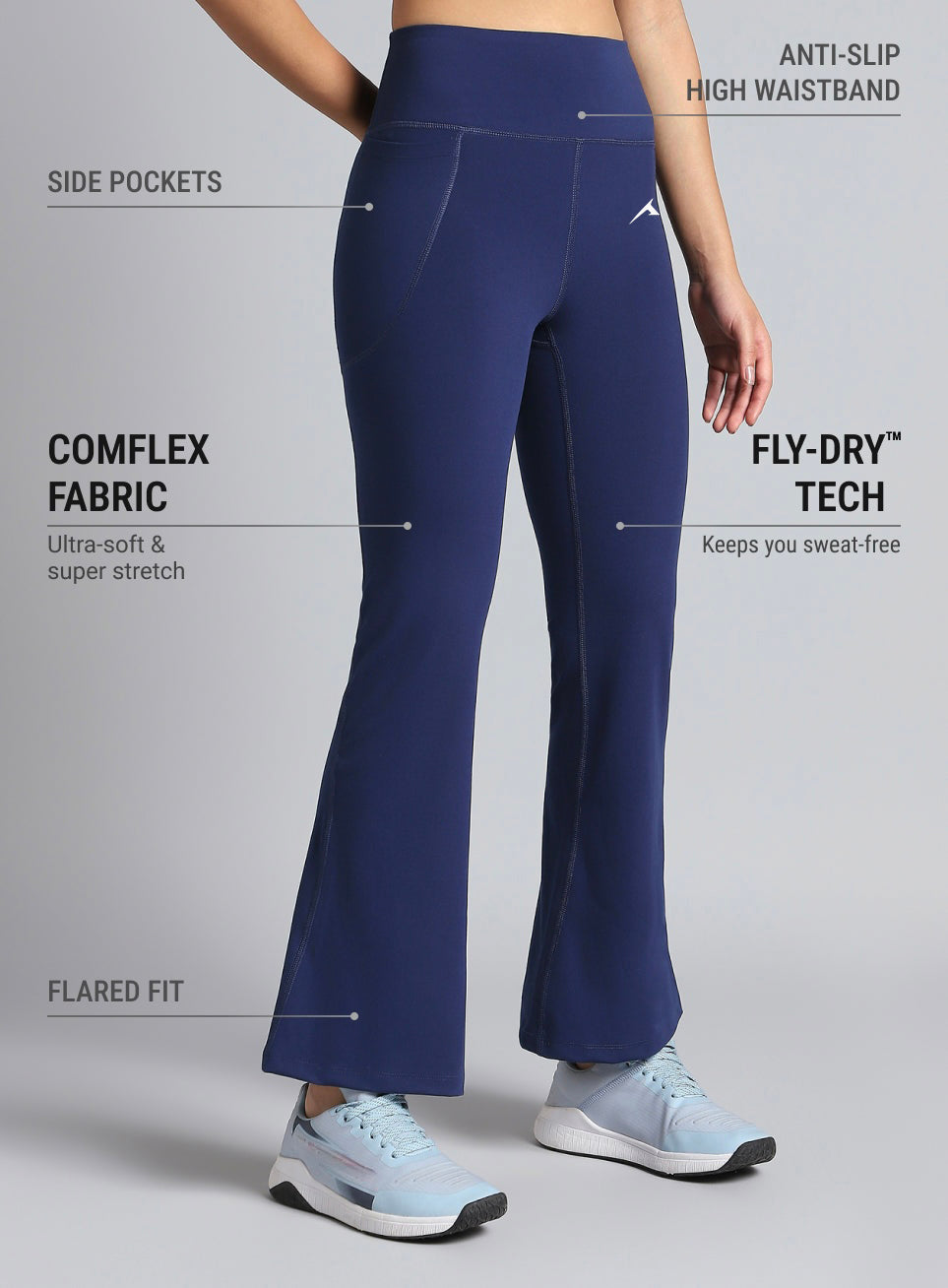 Women Performance Flare Pants