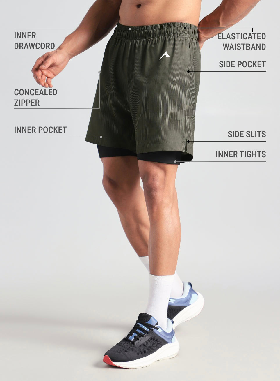 Mens Urban Camo Shorts