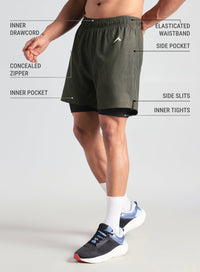 Mens Urban Camo Shorts