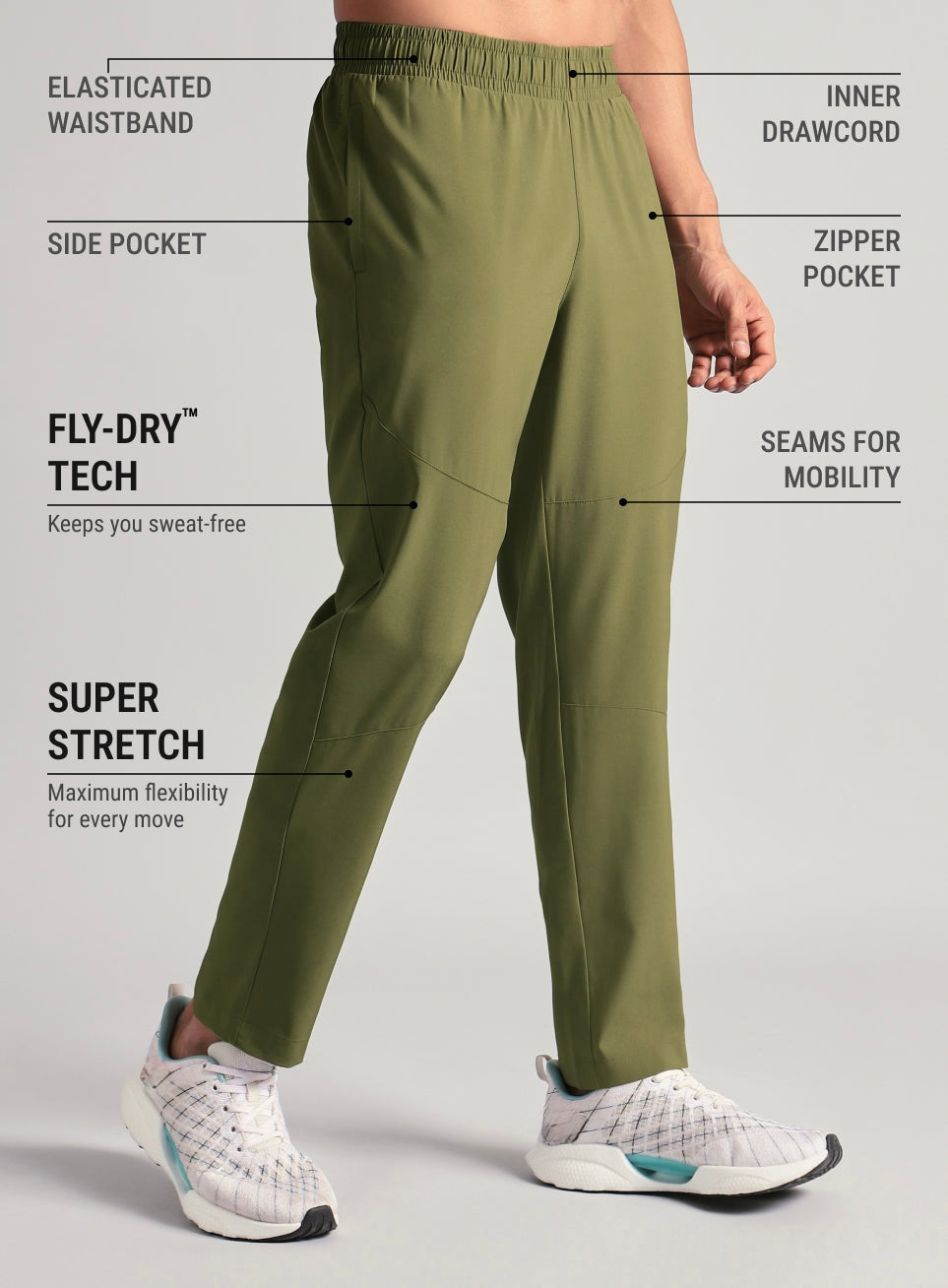 Mens Sculpt Trackpants