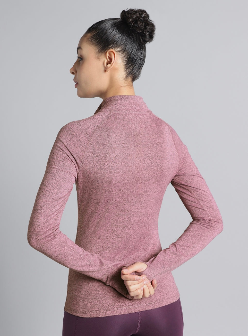 Womens Half Zip Sweatshirt
