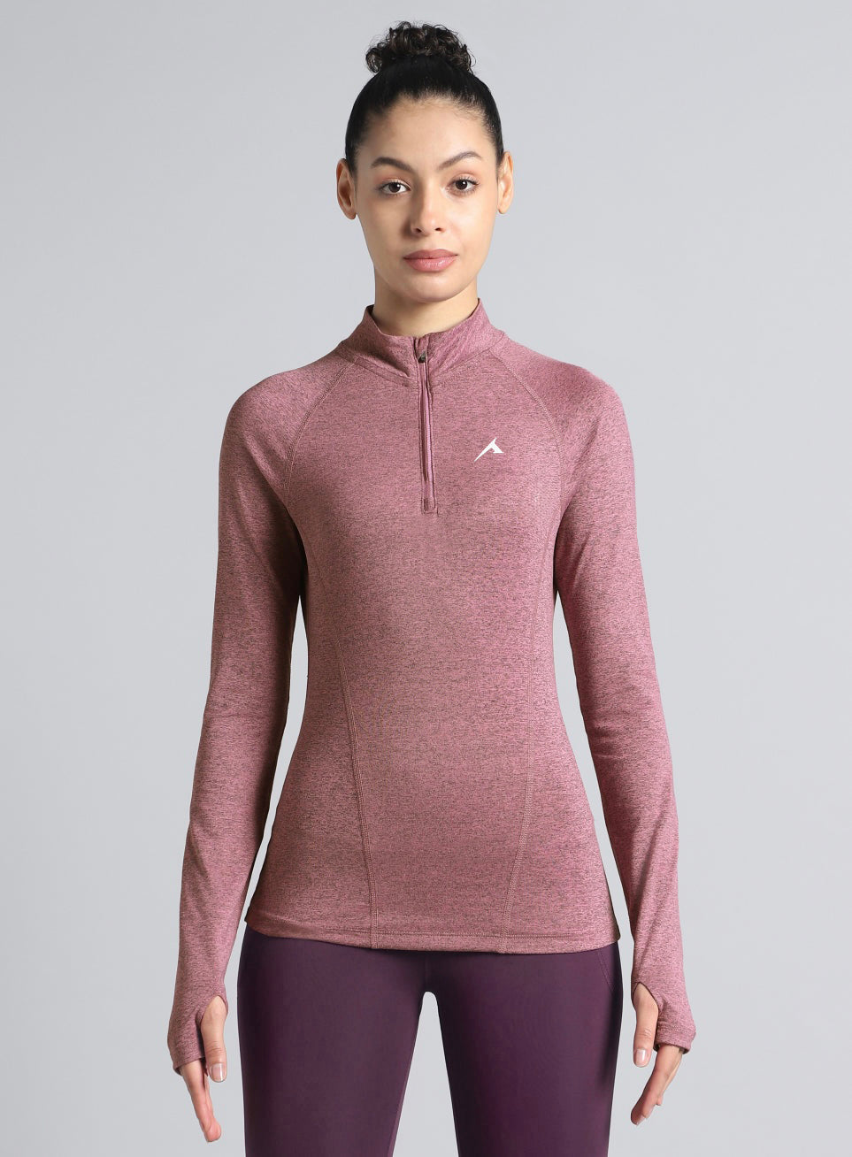 Womens Half Zip Sweatshirt