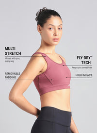 Women Cross Over High Impact Bra