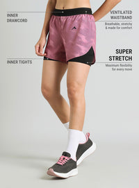 Women Urban Camo Shorts