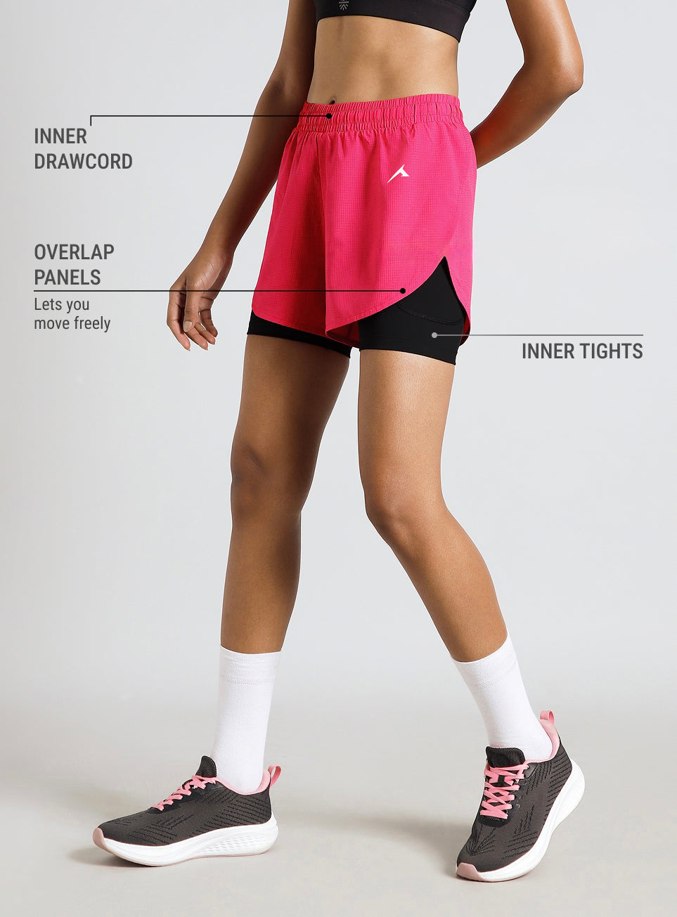 Womens Zero Strider Shorts