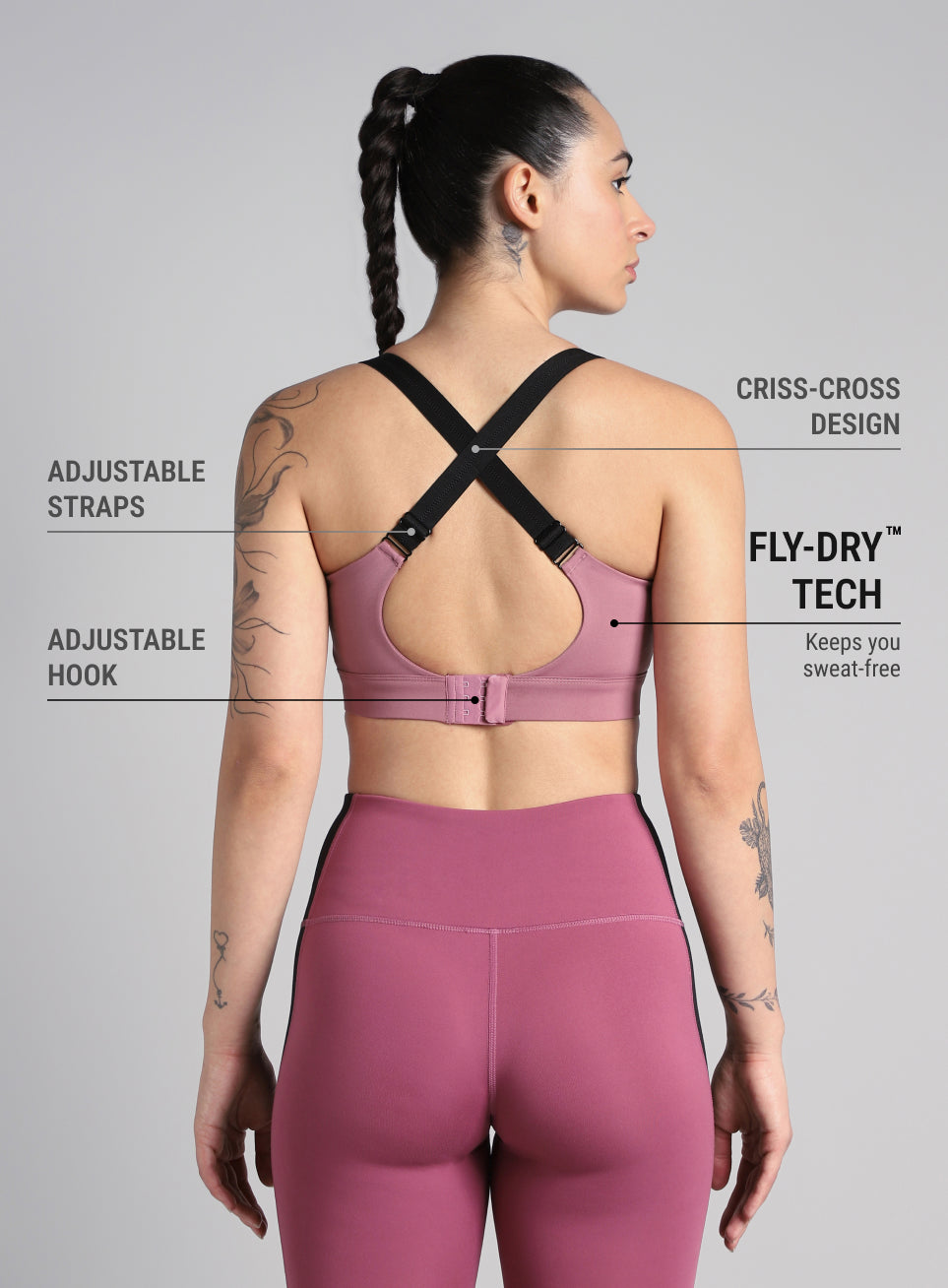 Women High Impact Running Bra