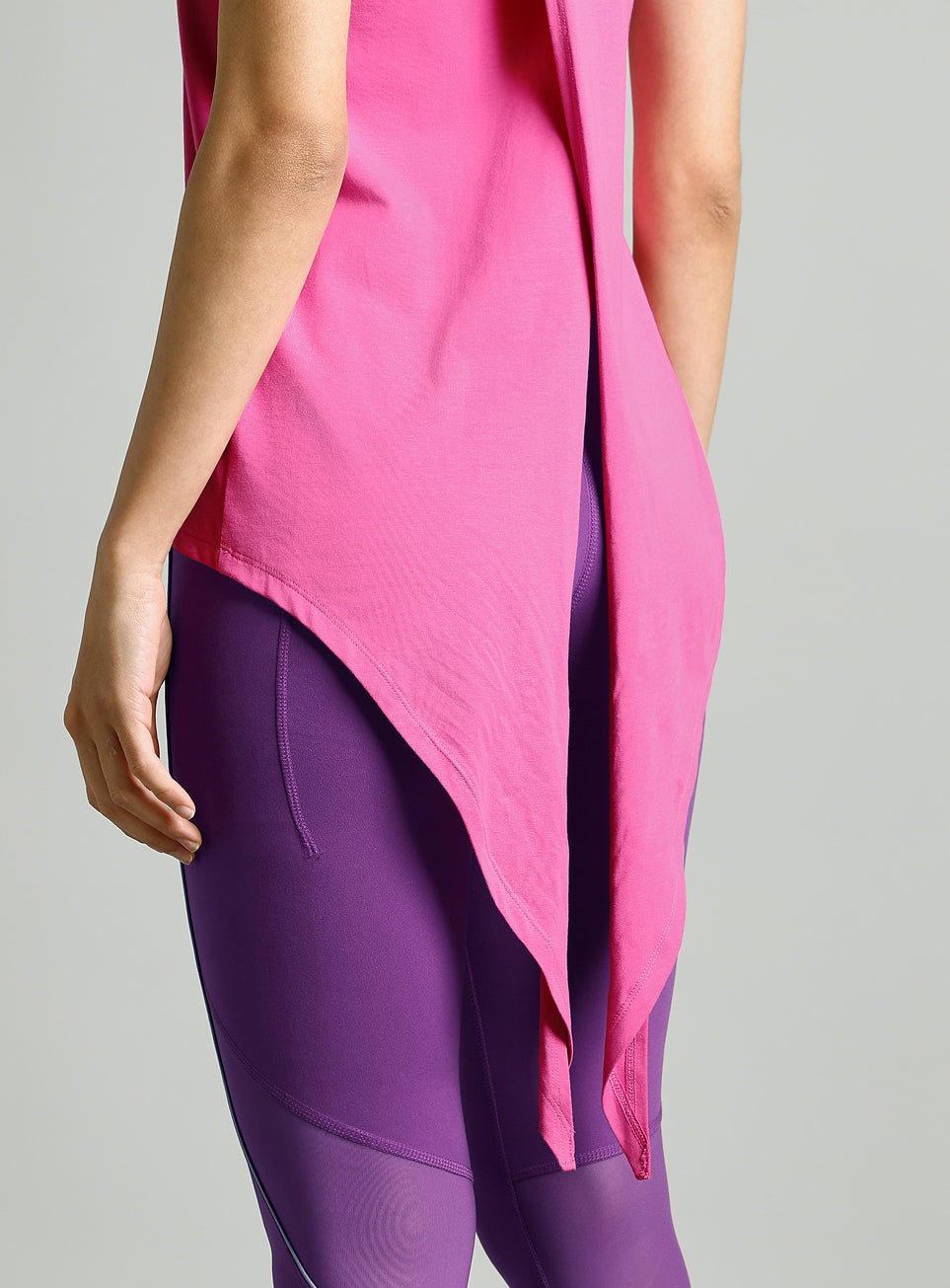 Womens Tie Up Flow Yoga Tanks